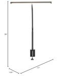 LED Desk Lamp with Flexible Gooseneck and Dimming