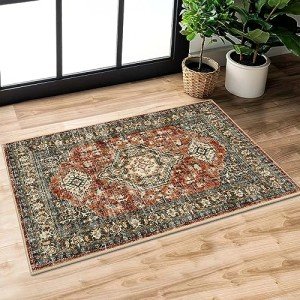 Lahome Vintage Small Washable Area Rug - 2x3 ft