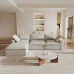 Cloud Modular L-Shaped Sectional Sofa with Storage