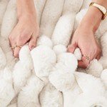 Plush Corduroy Modular Sofa with Pull-Out Bed