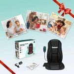 Snailax Heated Vibration Back Massager with 8 Motors