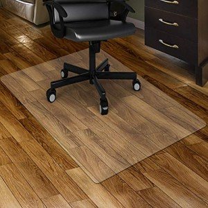 Kuyal Clear Chair Mat for Hard Floors 36x48