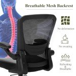 Ergonomic PU Leather Office Chair with Lumbar Support