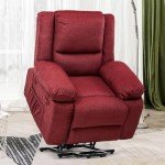 Power Lift Recliner Chair with Massage and Heat