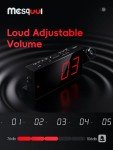180° Rotatable Projection Alarm Clock with USB Charger