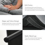 YITAHOME 70" Convertible Futon Sofa Bed - Dark Grey