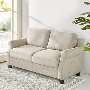 ZINUS Josh Beige Loveseat Sofa with Easy Assembly