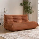 Orange Bean Bag Chair for Living Room & Bedroom