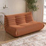 Orange Bean Bag Chair for Living Room & Bedroom