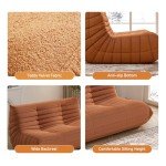 Orange Bean Bag Chair for Living Room & Bedroom