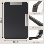 Modern Black Vanity Mirror - 30x40 Inch