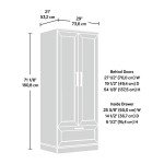 Sauder HomePlus Dakota Oak Wardrobe/Pantry Cabinet