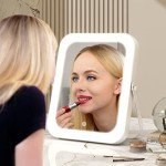 Lighted Vanity Mirror with Dimmable Touch Screen