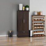 Sauder HomePlus Dakota Oak Wardrobe/Pantry Cabinet