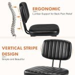 Mid Century Modern Upholstered Dining Chairs - Set of 4