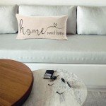 Farmhouse Home Sweet Home Pillow Cover 12x20