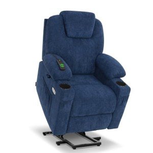 MCombo Petite Power Lift Recliner with Massage & Heat