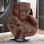 Comfort Lift Recliner Chair with Massage and USB
