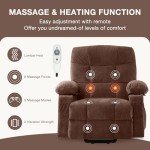 Comfort Lift Recliner Chair with Massage and USB