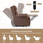 Oversized Power Lift Recliner with Massage and Heat