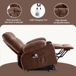 Comfort Lift Recliner Chair with Massage and USB