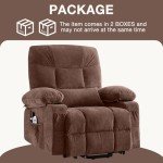 Comfort Lift Recliner Chair with Massage and USB