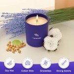 Lavender Soy Candles in Purple Jar - 8 oz