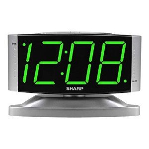 LED Digital Alarm Clock with Swivel Base