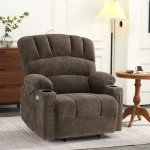 MCombo Large Power Lift Recliner with Heat & Massage
