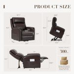 Electric Power Lift Recliner Chair for Seniors