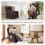 Electric Power Lift Recliner Chair for Seniors