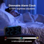 Topski Digital Alarm Clock with Night Light