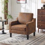 Cozy Mid Century Modern Accent Chair