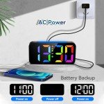 Topski Digital Alarm Clock with Night Light
