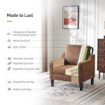 Cozy Mid Century Modern Accent Chair
