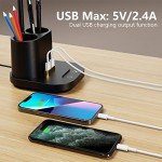 GONDSILY LED Desk Lamp with USB Charging and Touch Control