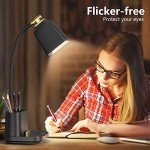 GONDSILY LED Desk Lamp with USB Charging and Touch Control