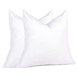 Feather Down Throw Pillow Inserts - Set of 2