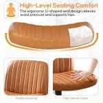 DUMOS Comfy Armless Adjustable Desk Chair