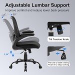 Ergonomic Mesh Office Chair with Lumbar Support