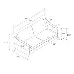 Mr. Kate Tess Sofa for Small Living Spaces