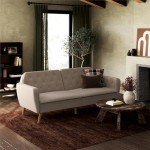 Novogratz Tallulah 83" Memory Foam Sofa Bed