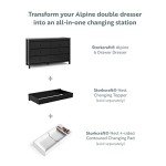 Storkcraft Alpine 6 Drawer Dresser - Black