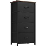 YITAHOME 4-Drawer Fabric Dresser with Wooden Top