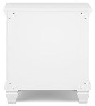 Fortman Traditional 2 Drawer Night Stand, White