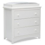 Bianca White 3 Drawer Dresser with Changing Top