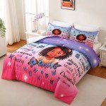 Black Girl Magic Comforter Set for Teens