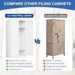 White Metal Wardrobe Closet with Adjustable Shelves