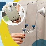 Fogless Shower Mirror with Suction Cup & Razor Holder