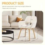 Mid Century Modern Upholstered Dining Chairs Set